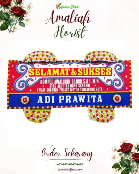 Papan Bunga Ucapan Selamat Makmur Jaya